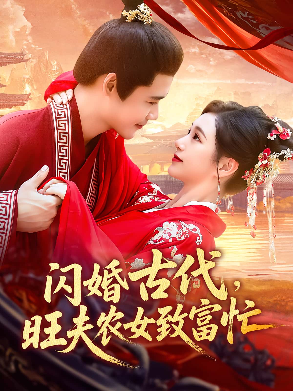 短剧 《闪婚古代旺夫农女致富忙》 完整版高清视频免费看，在线全集任你选,闪婚古代旺夫农女致富忙,第1张