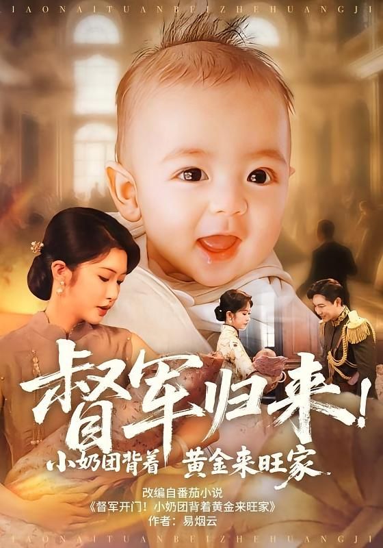 落魄督军携萌娃小奶团归来，竟背着满满一箱黄金低调潜入乡野旺家。奶团糯声喊爹爹藏金窝，督军宠溺捂嘴。超高清无删减全集在线看，看萌娃萌化督军心，黄金引出温情乡野事！